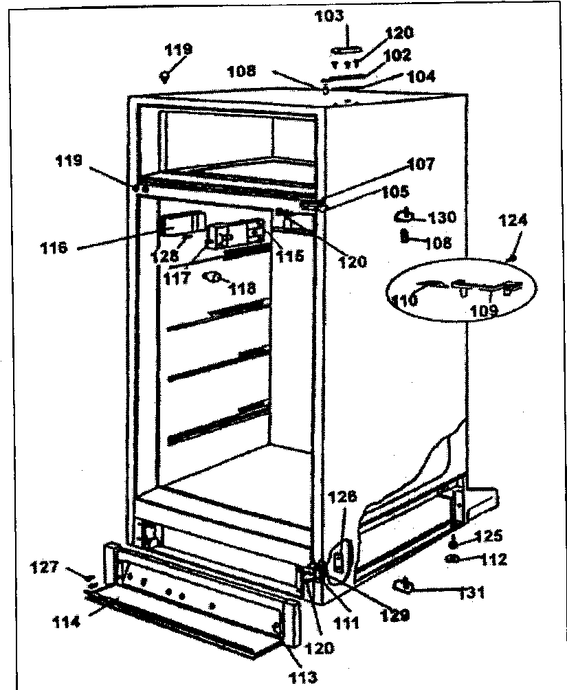 Cabinet parts 2