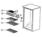 Danby DCR32W refrigerator parts diagram