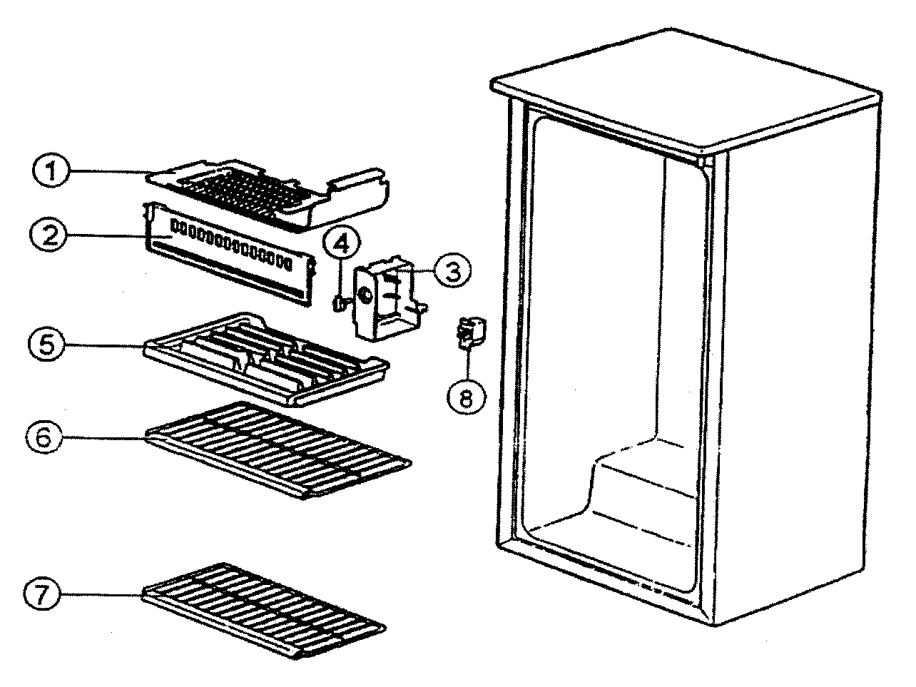 Refrigerator parts