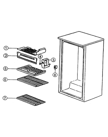 Refrigerator parts
