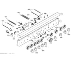 Thermador PRL486ELG03 control panel diagram