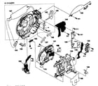 Sony HDR-UX7 cabinet parts lt diagram