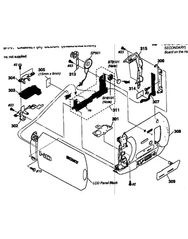 Cabinet parts rt