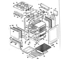 Danby DGR468W cabinet parts diagram