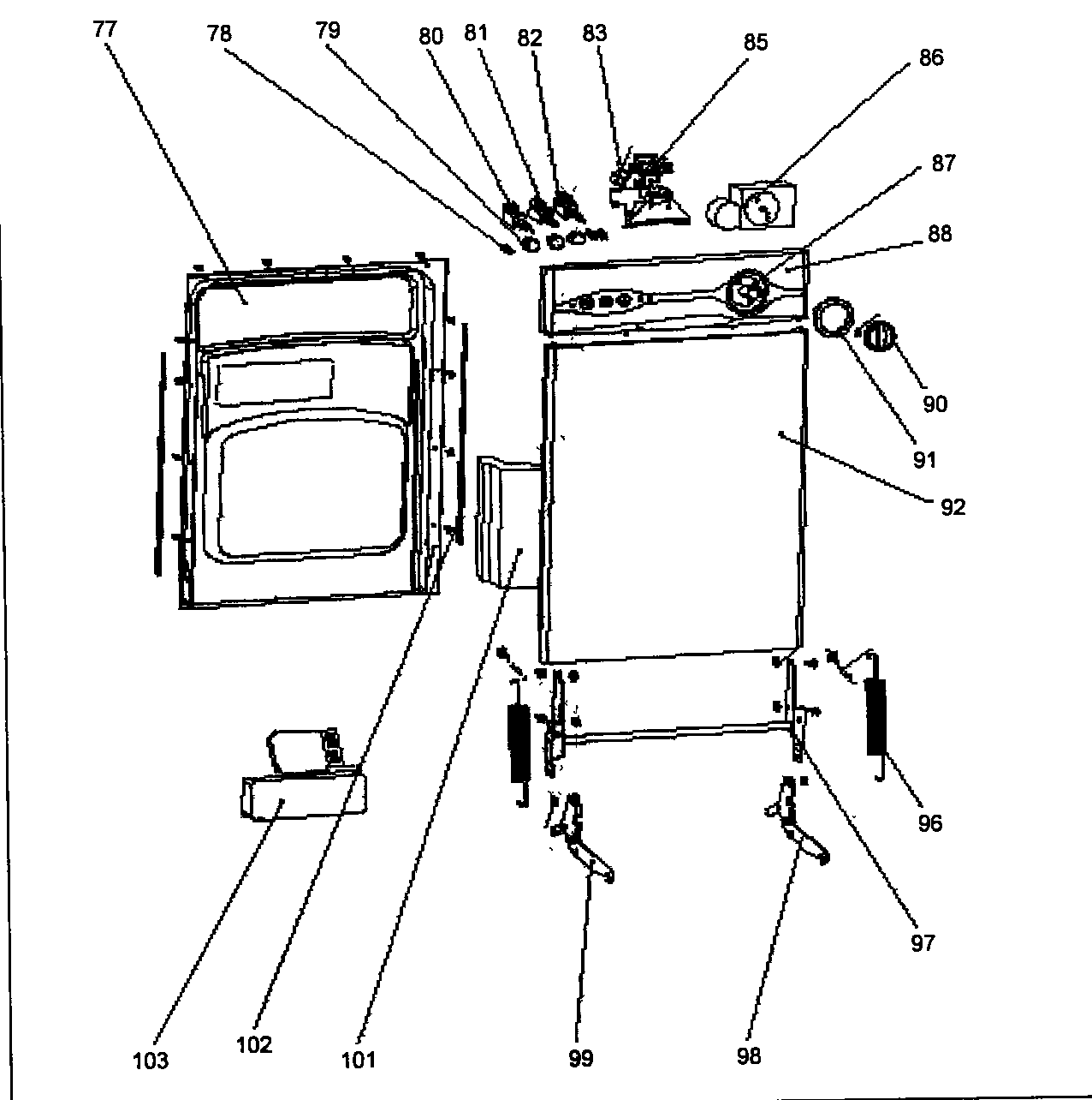 Door assy
