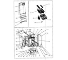 Danby DDW1805W cabinet parts diagram