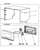 Outer cover/outer door