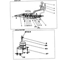Danby DDW396W base plate/corculation pump diagram
