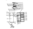 Danby DFF1170W cabinet parts diagram