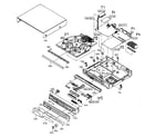Samsung HT-TX75 cabinet parts diagram