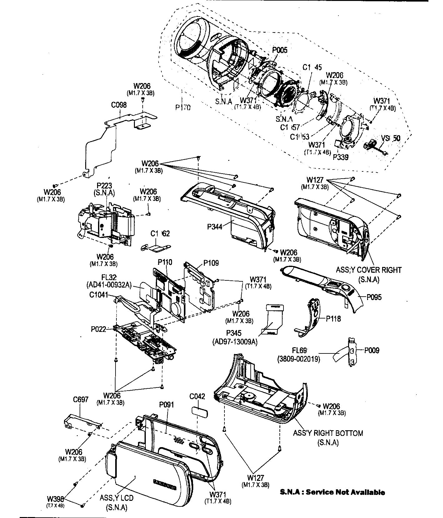 Chassis assy