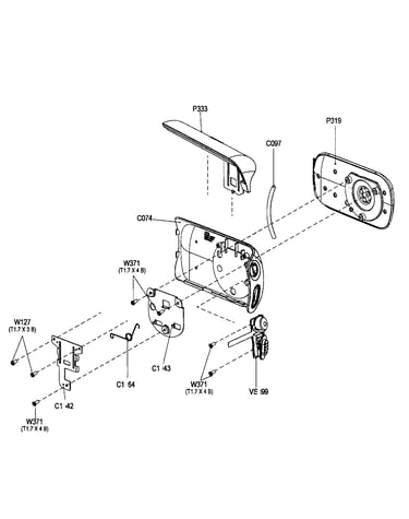 Cover rt assy
