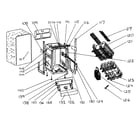 Danby DDW1806BSL cabinet parts diagram