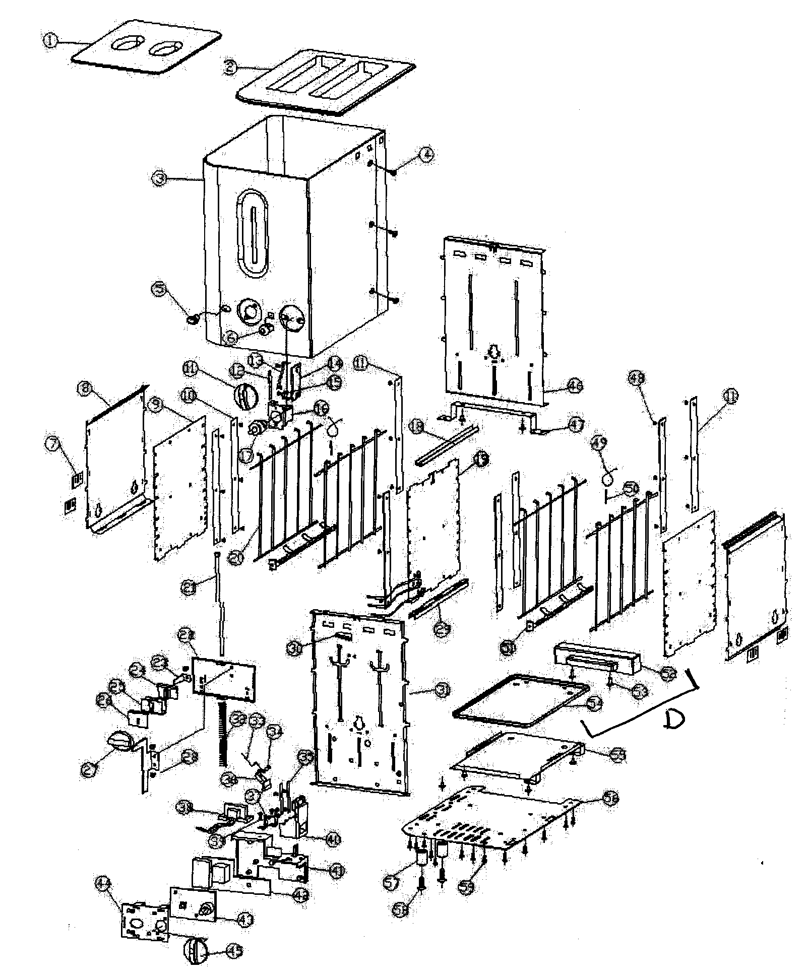 Toaster assy