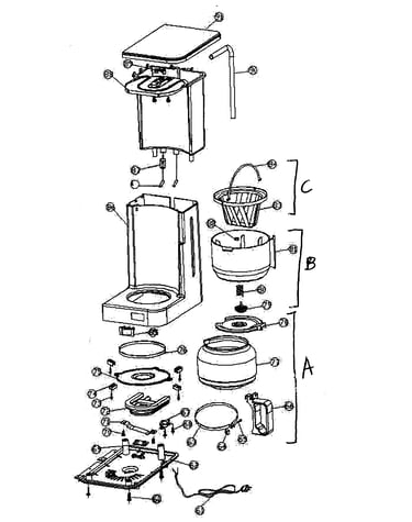 Coffee maker assy