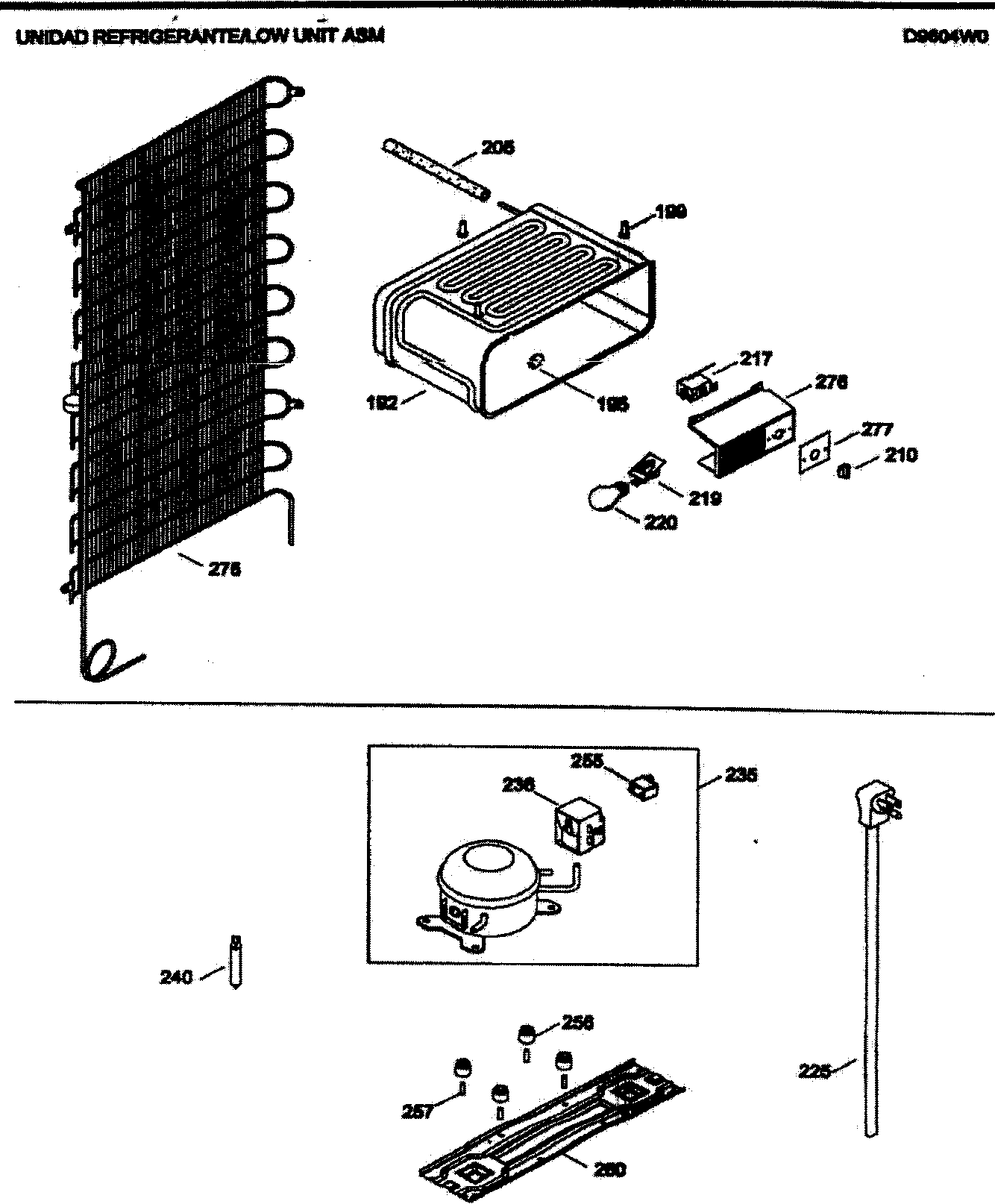 Lower unit assy