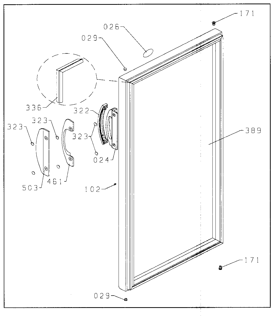 Door assy