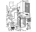 Danby DKC445BLS cabinet parts diagram