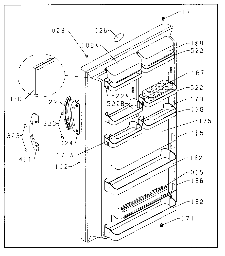 Door assy