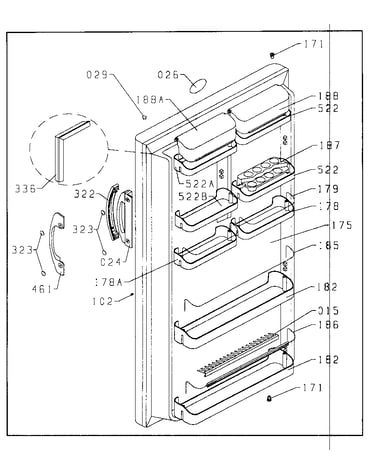 Door assy