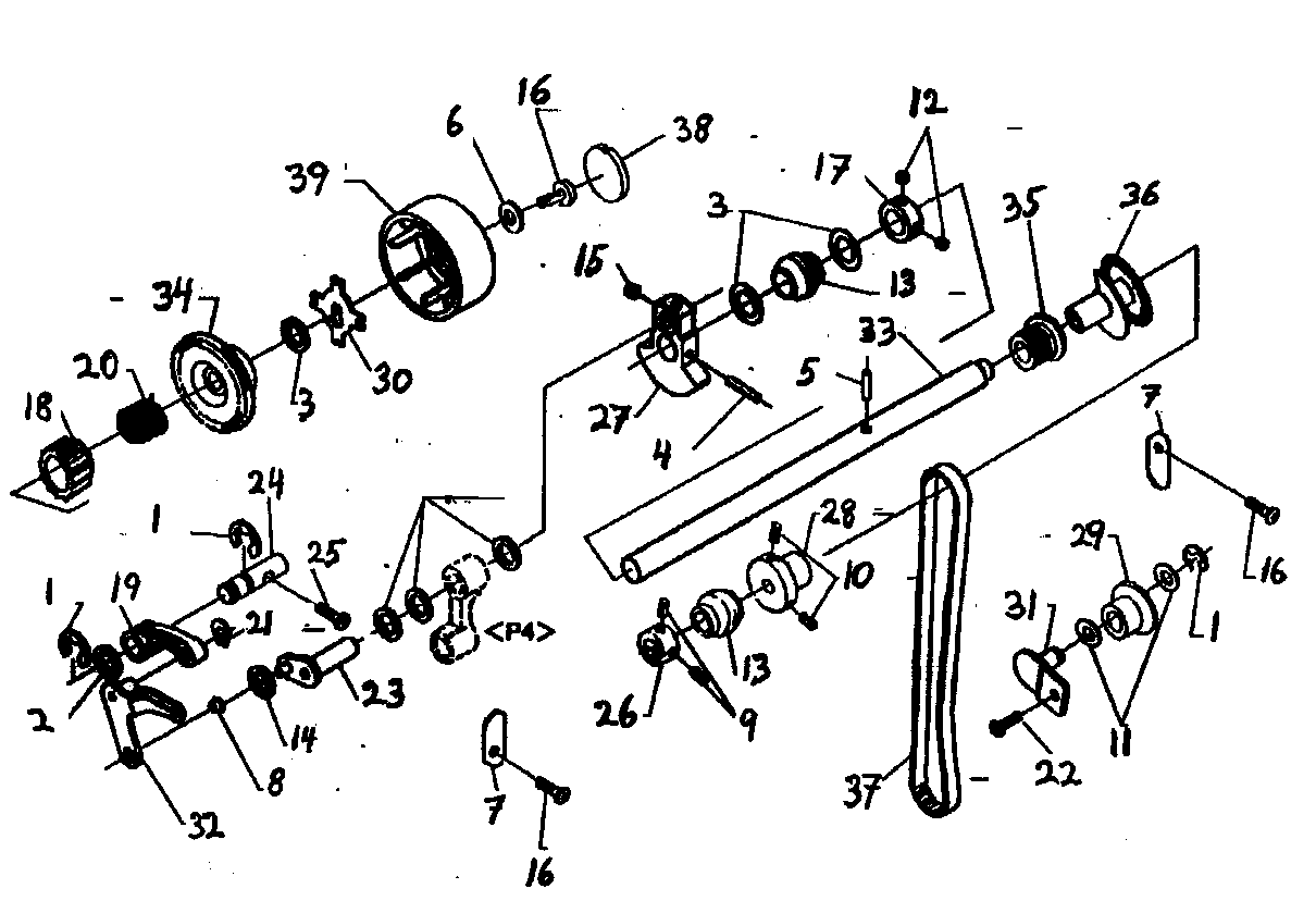 TIME BELT ASSY