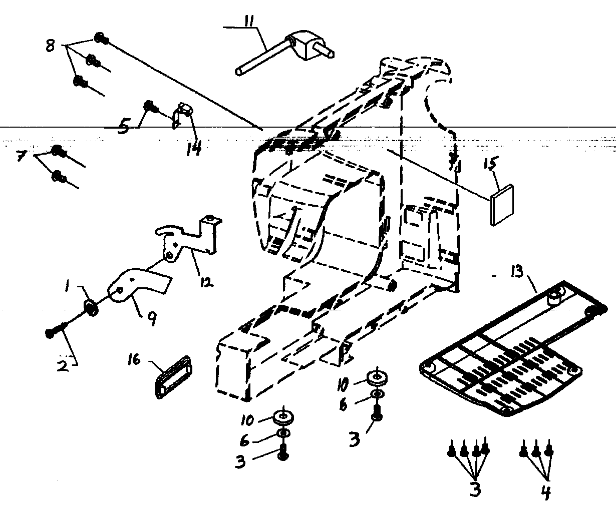 BOTTOM COVER ASSY