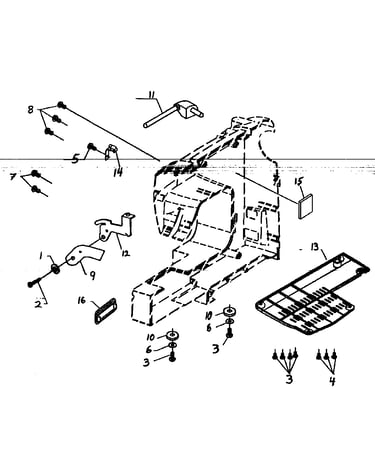 Bottom cover assy