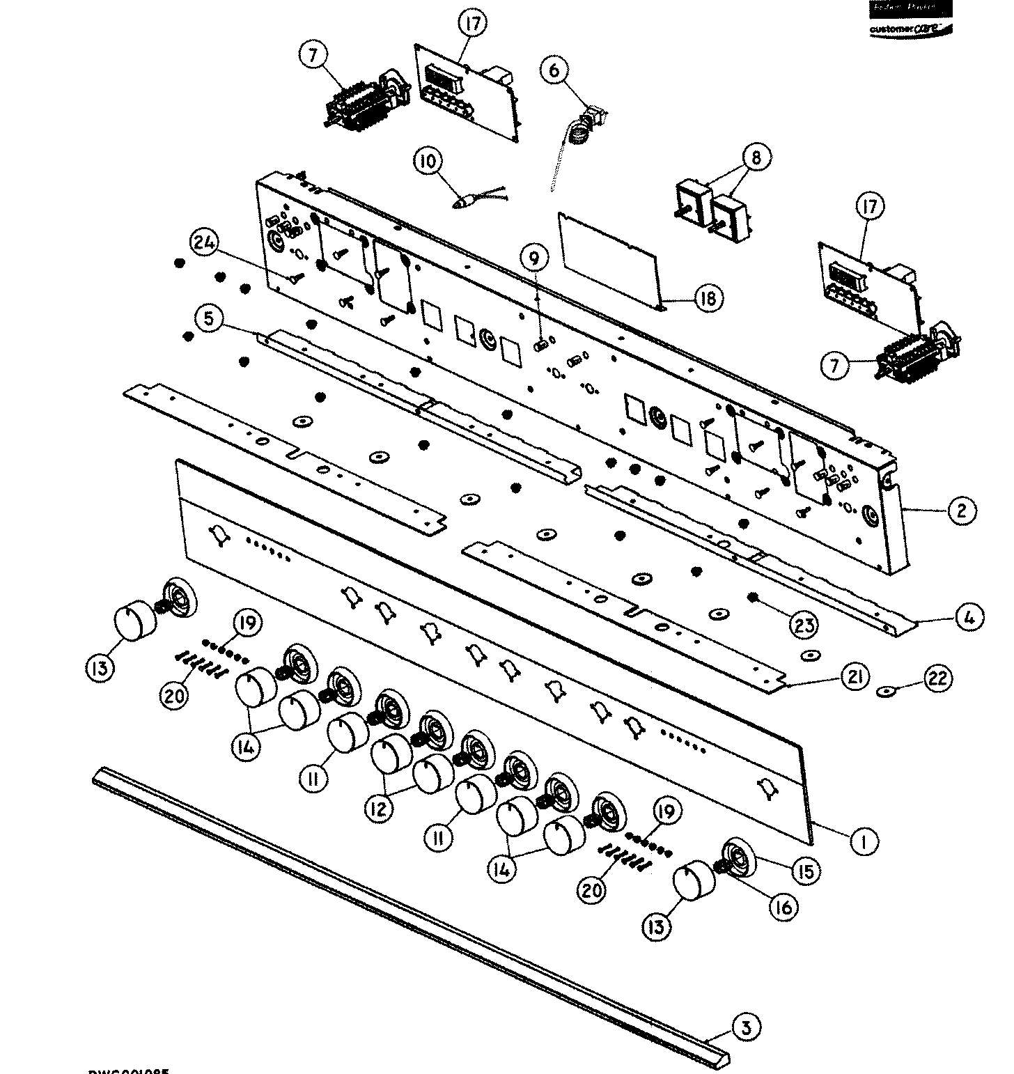 CONTROL PANEL/COMPONENTS