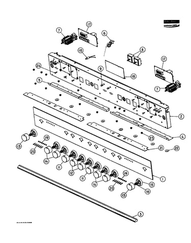 Control panel/components