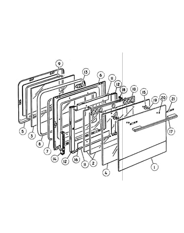 Door assy