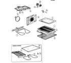 Fisher & Paykel OR48DDPWGX1-88481A elements/accessories diagram