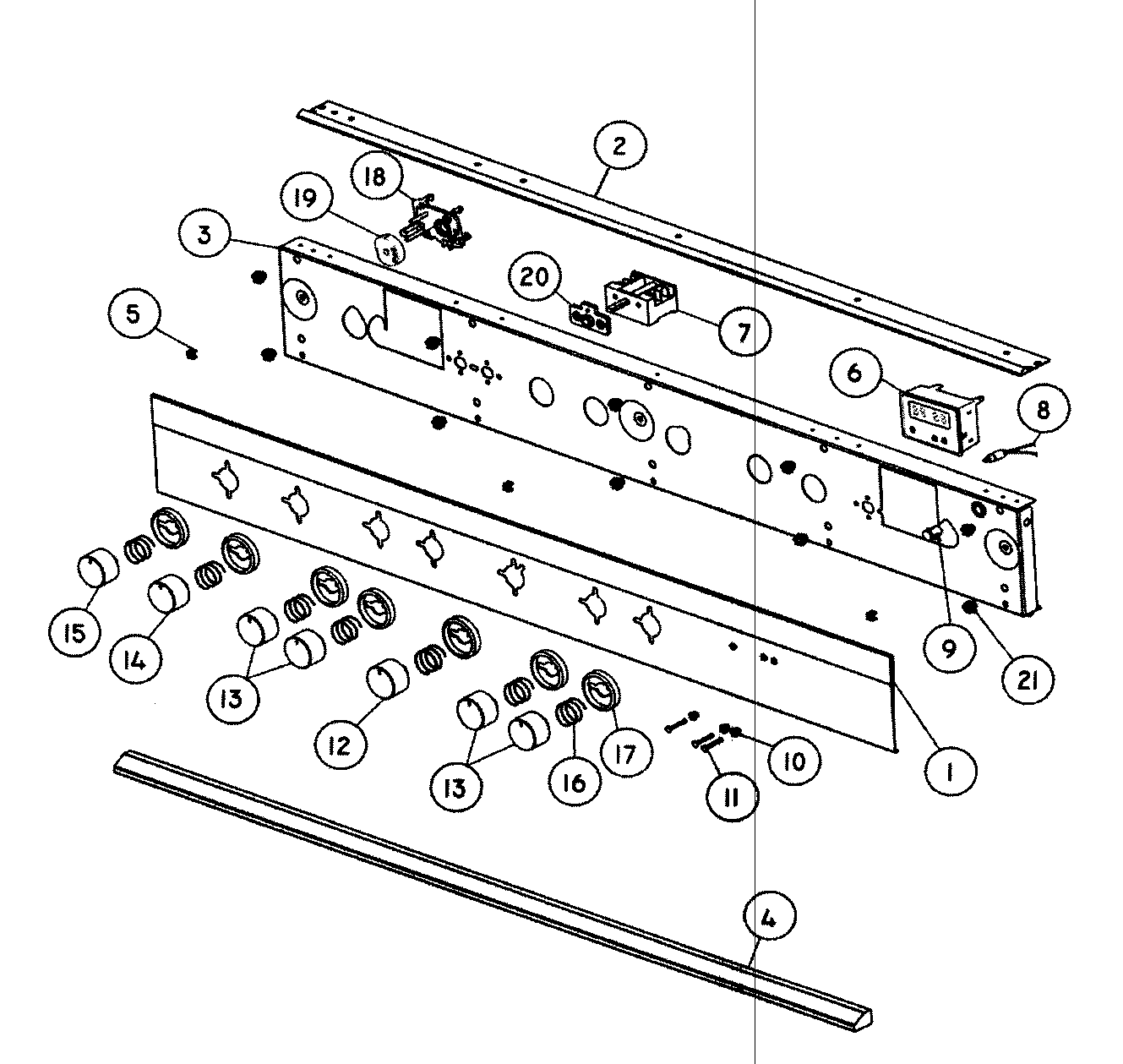 CONTROL PANEL/COMPONENTS