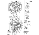 Fisher & Paykel OR36SDBGX1-88482A chassis assy diagram