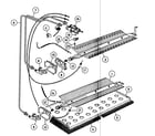 Fisher & Paykel OR36SDBGX1-88482A gas oven assy diagram