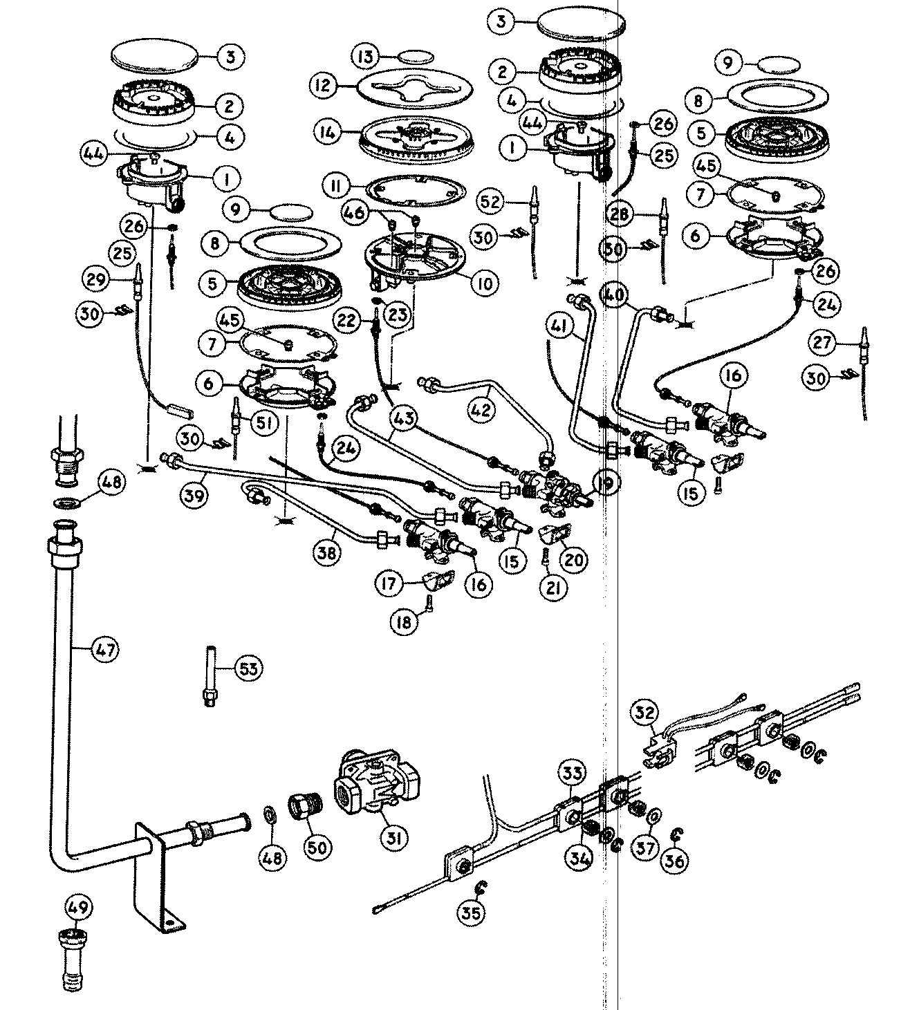 GAS HOB ASSY