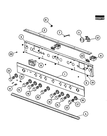 Control panel/components