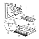 Fisher & Paykel OR36LDBGX1-88483A gas half oven diagram