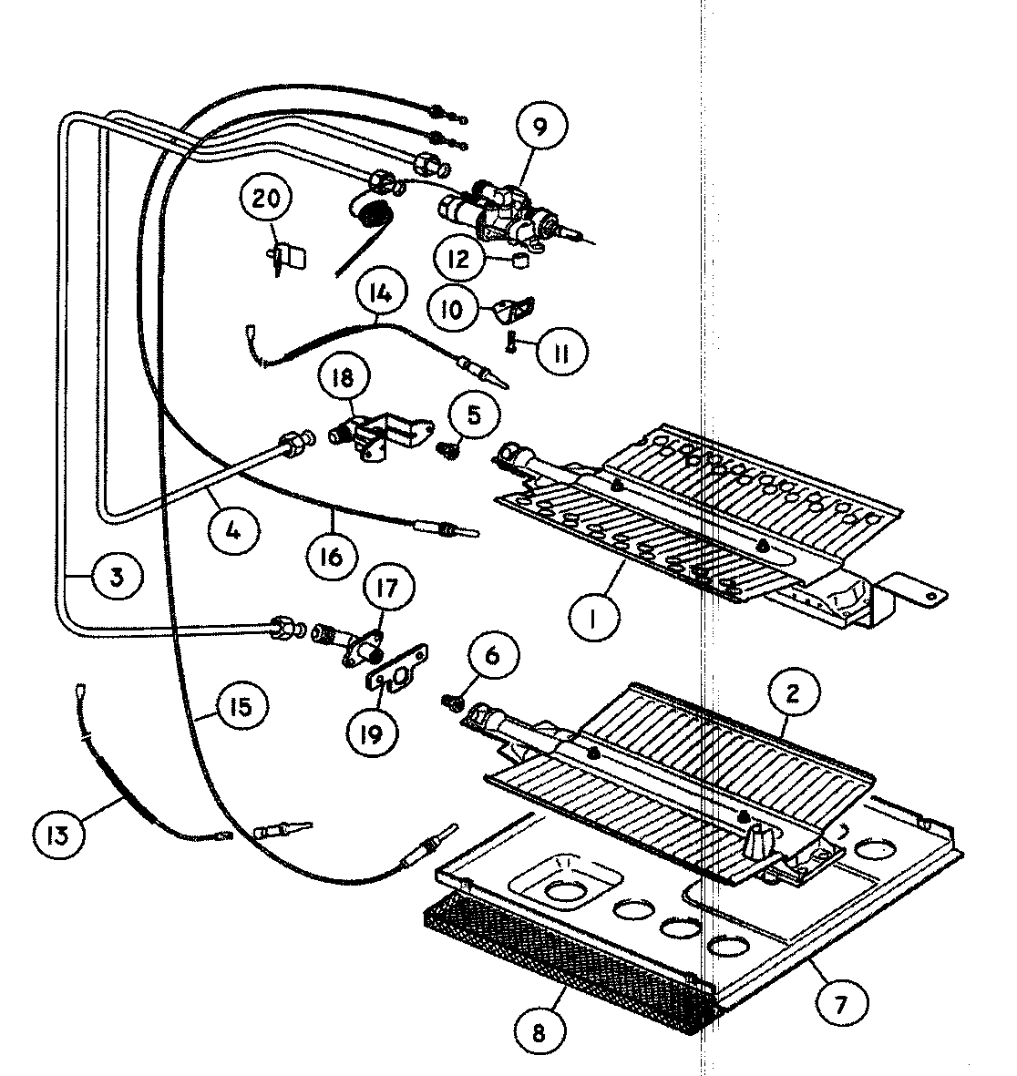 Gas full oven