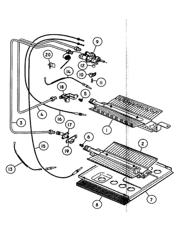 Gas full oven