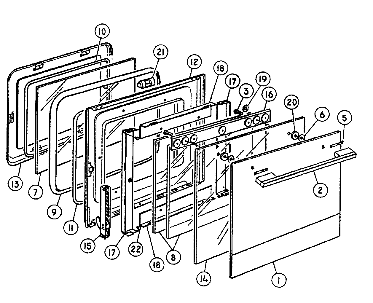 Door assy
