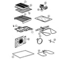 Fisher & Paykel OR24SDPWGX1-88486A elements/accessories diagram