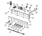 Fisher & Paykel OR24SDPWSX1-88485A control panel/components diagram