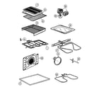 Fisher & Paykel OR24SDPWSX1-88485A accessories diagram