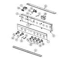 Fisher & Paykel OR24SDMBGX1-88484-A control panel/components diagram