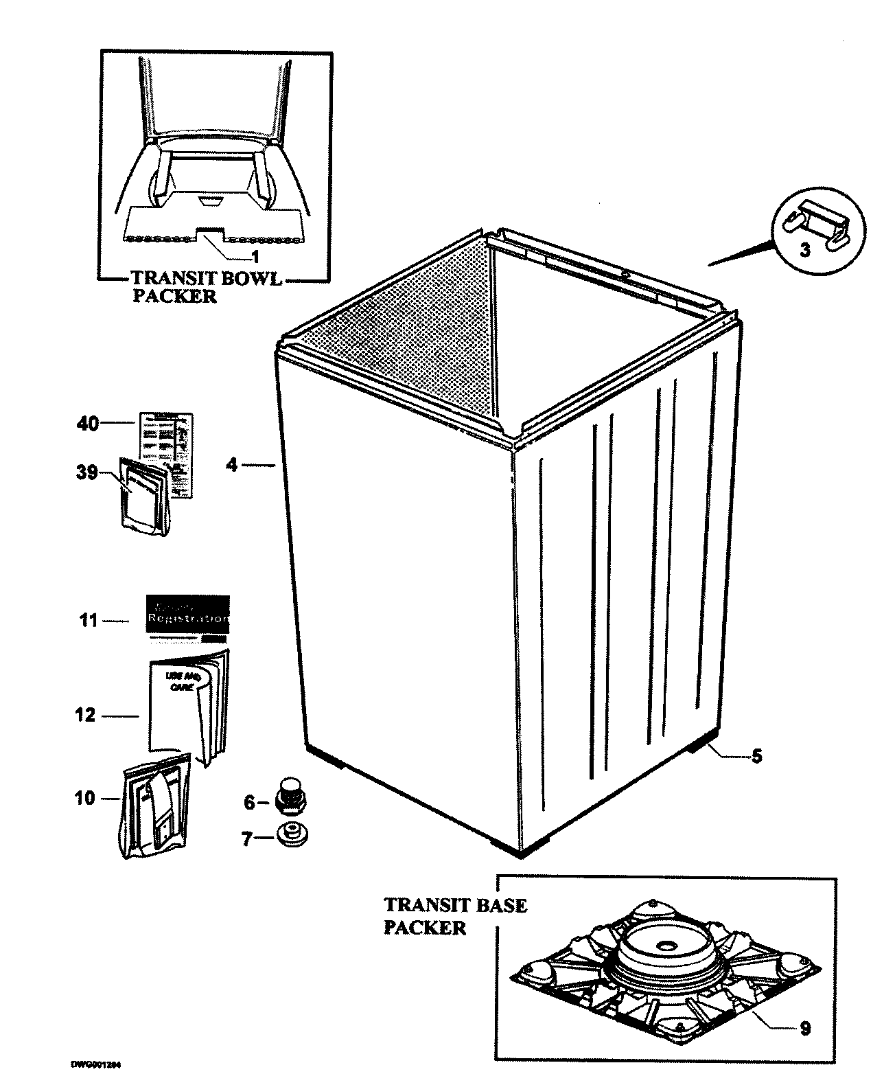 Wrapper cabinet