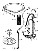Agitator/hoses