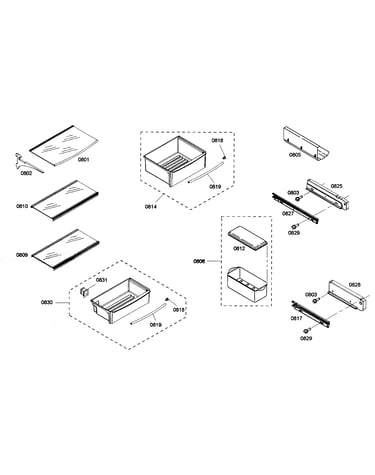 Shelf assy 1