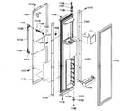 Thermador KBUDT4265E/01 freezer door diagram