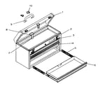 Craftsman 706955580 tool box diagram