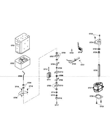 Ice maker/door assy